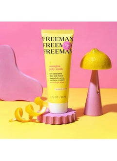Freeman Freeman Yuzu Lemon Energize Jelly Mask for Unisex  3 oz Mask 