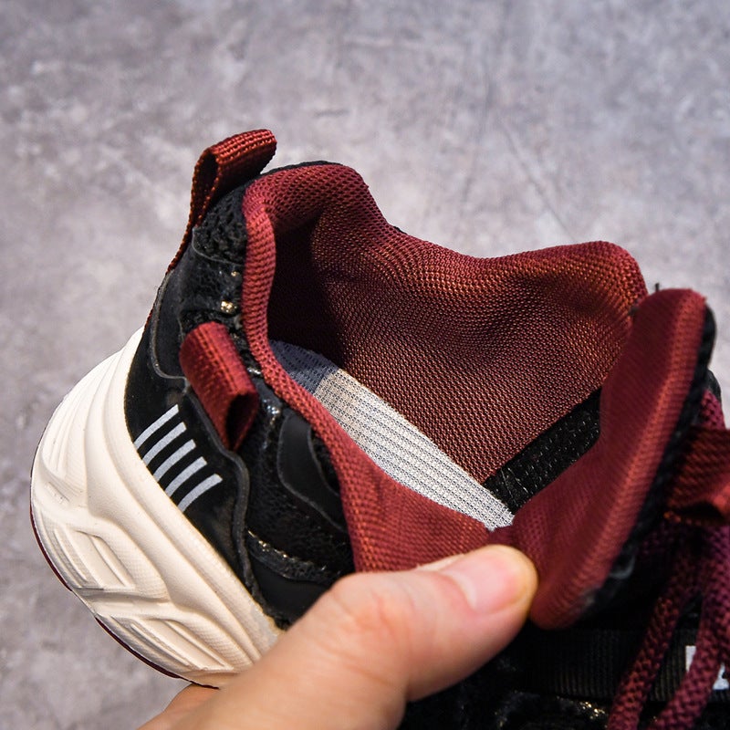 Girls Sneaker 2025 Spring New Boys' Mesh Shoes Big Kids Running Shoes Soft Sole Non-Slip Casual Shoes - Image 4