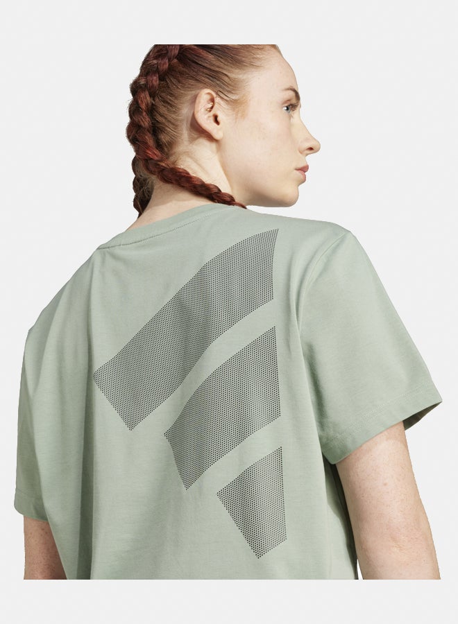 Adidas climacool training women's graphic t-shirt - Image 3