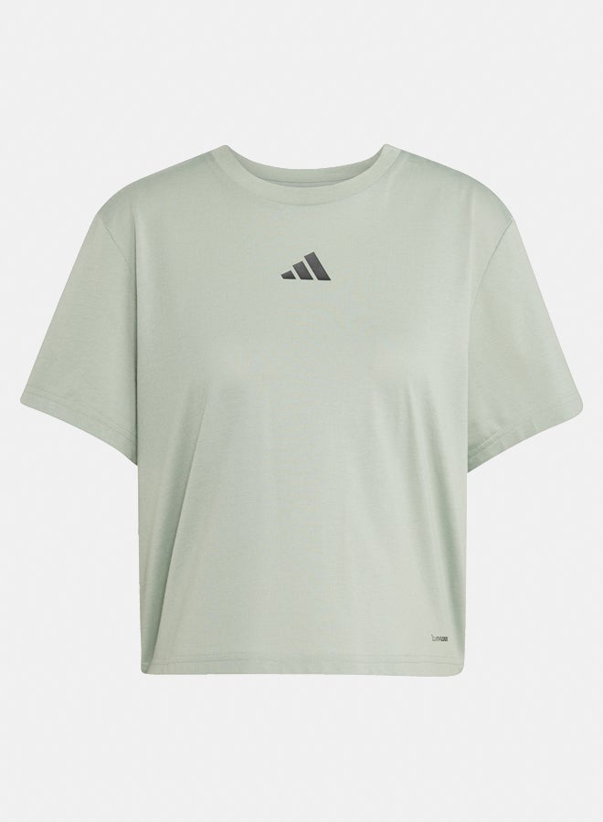 Adidas climacool training women's graphic t-shirt - Image 2