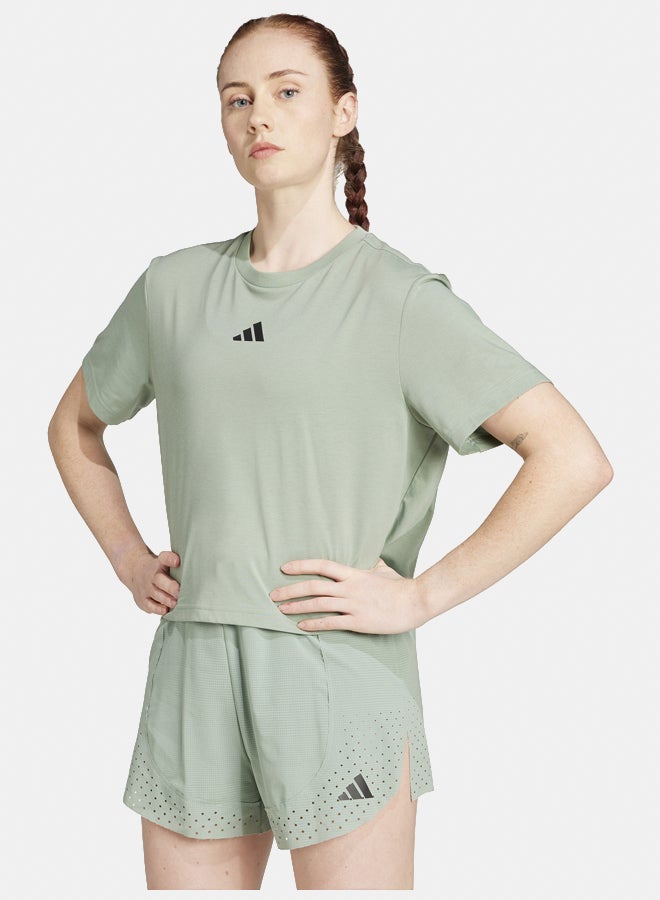 Adidas climacool training women's graphic t-shirt - Image 1