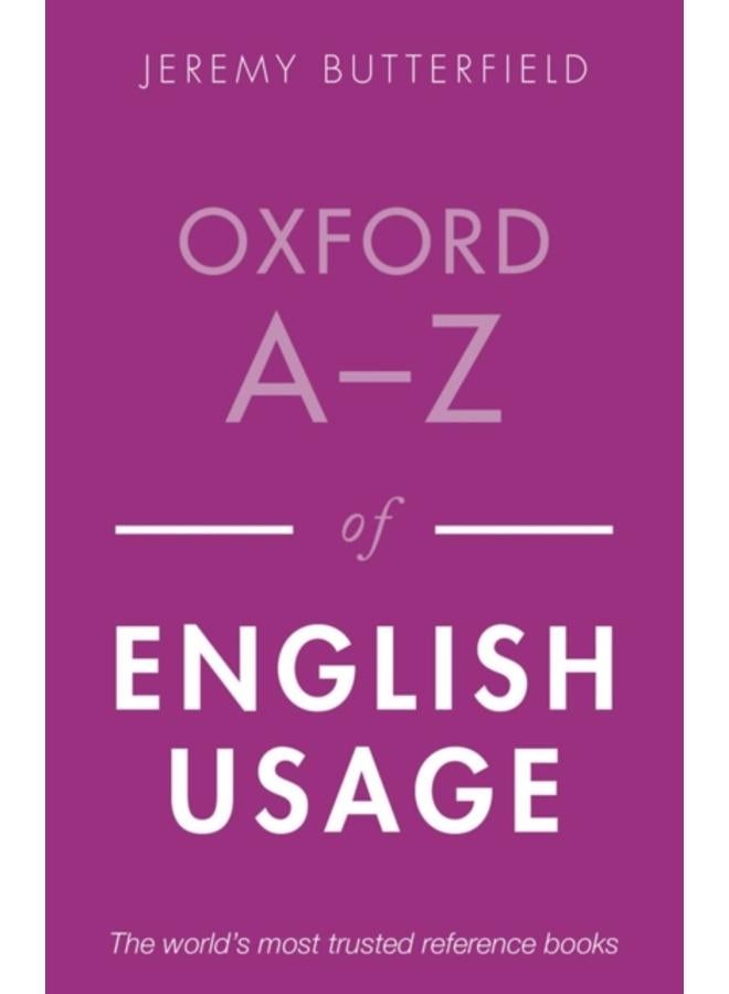 Oxford A-Z of English Usage