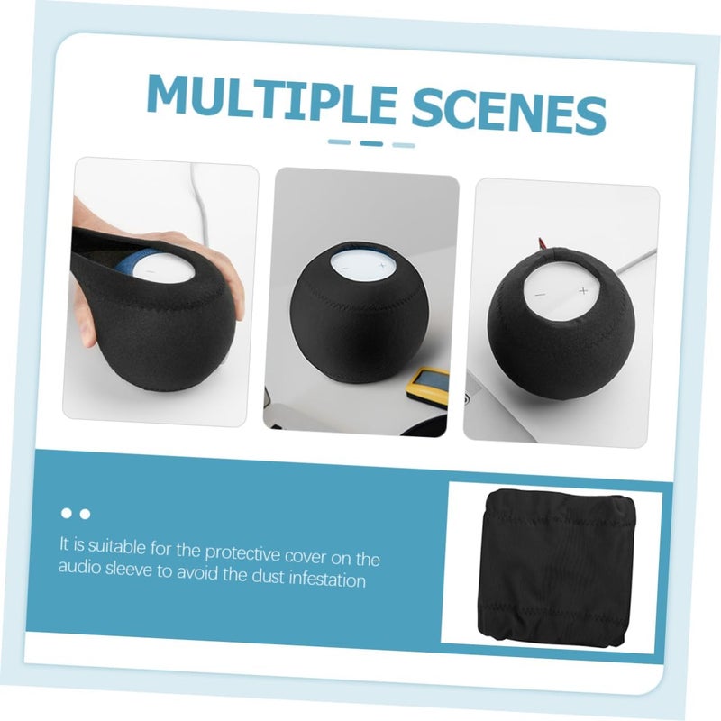 Generic 3pcs Speaker Cover Case Ultra-Thin Breathable Precision Stitched Protection - Image 2