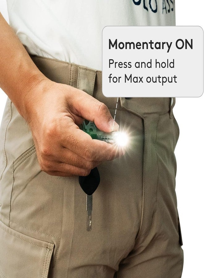 RovyVon 4th USB-C Aurora A8 EDC Flashlight, 6500K LED Max 650 Lumen, Momentary On Keychain Light with Magnetic Clip/Base, Lock Mode, for Checking Outdoor(365nm/Red/White) - Image 5