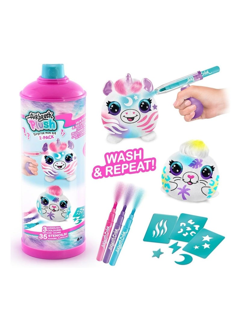 Canal Toys Airbrush Mini Mystery Kit | 2-Pack | Fun Art & Craft Set for Kids | Perfect for Creative Exploration  - Image 2