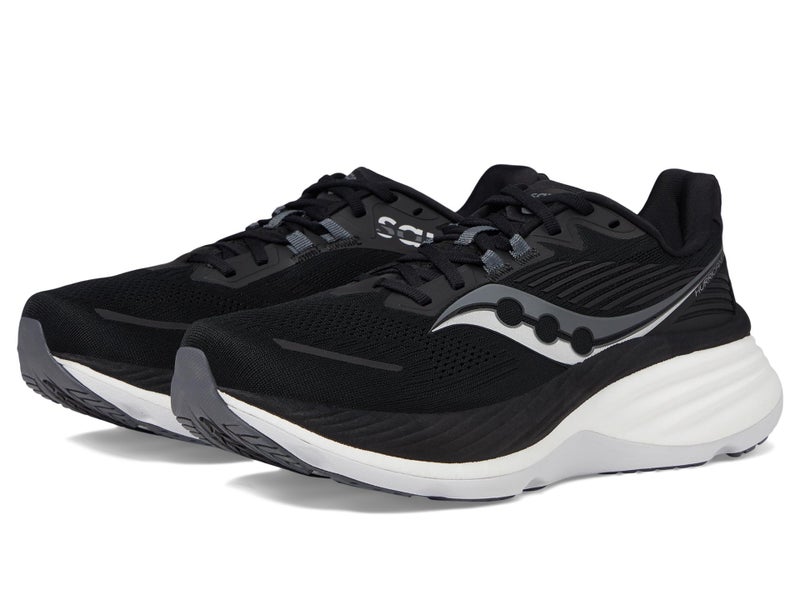 Saucony Hurricane 24 Men's Running Shoe Black/Carbon - Image 1