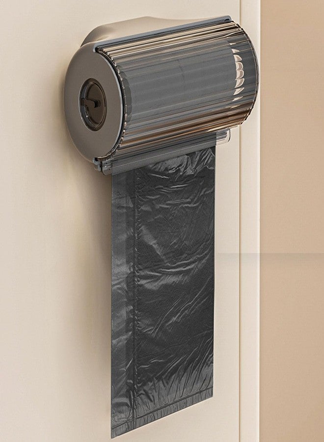 XDHLDULYK 1 Pcs Trash Bag Dispenser Extra Large Trash Bag Dispenser Roll Holder Garbage Storage Box Organizer Plastic Bag Organizer for Kitchen (Black) - Image 3