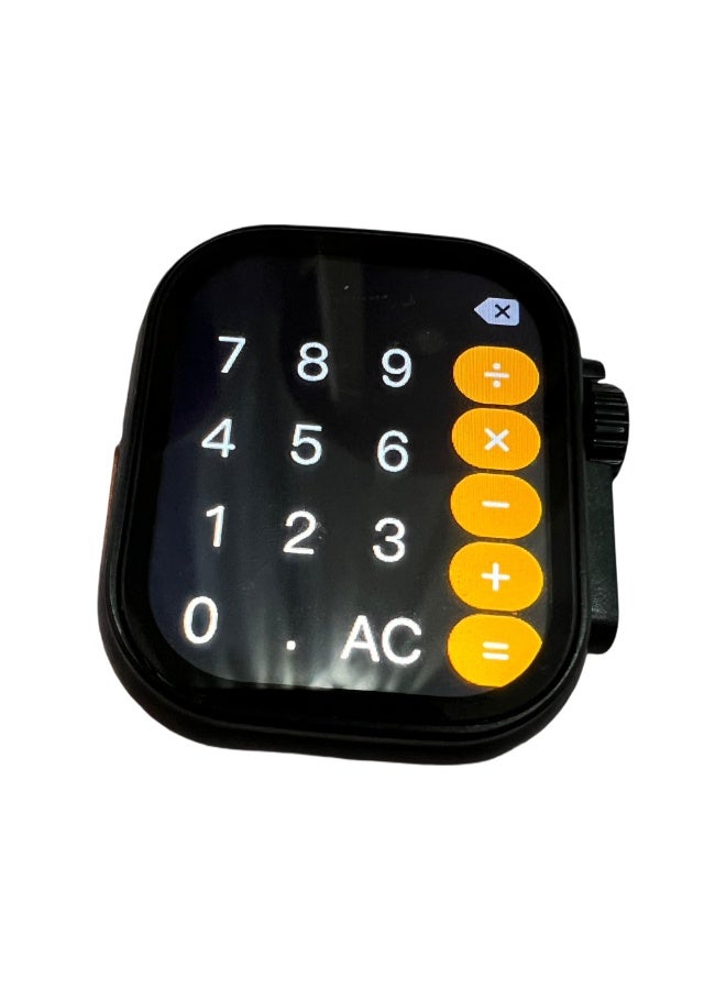 New T900 Ultra Smart Watch, Elegant Design 2.09", Infinite Display, NFC, Fitness Tracker, Heart Rate, Oxygen Monitor, Calls, Wireless Charging, Works With IOS and android for men, women