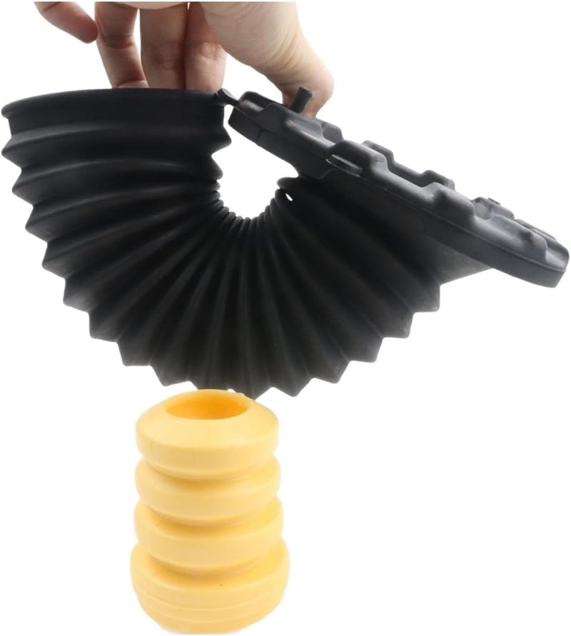 QASULER Front Dust Cover Air Shock Absorber Boot Kit - Image 5