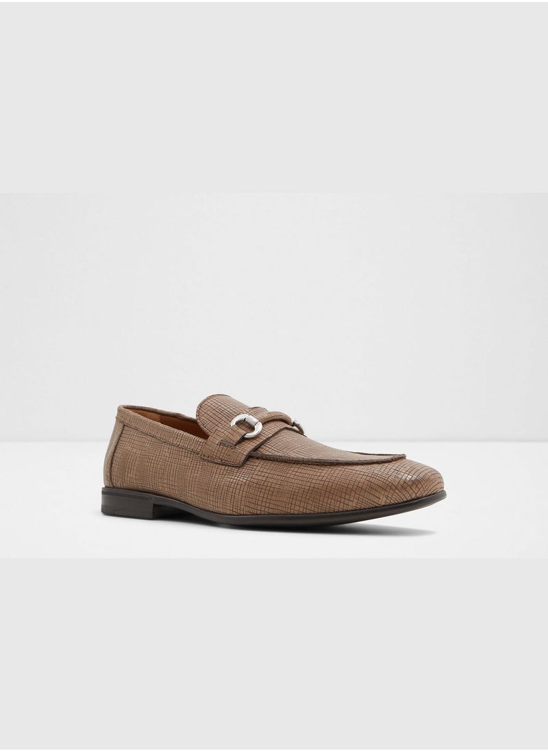 ALDO - Metal Accent Textured Leather Slip-On Shoes - Image 1