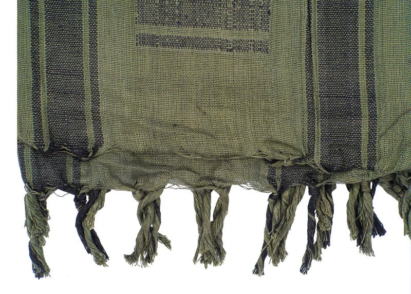 Mato & Hash Military Shemagh Tactical 100% Cotton Scarf Head Wrap - Olive Drab CA2100-3 - Image 5
