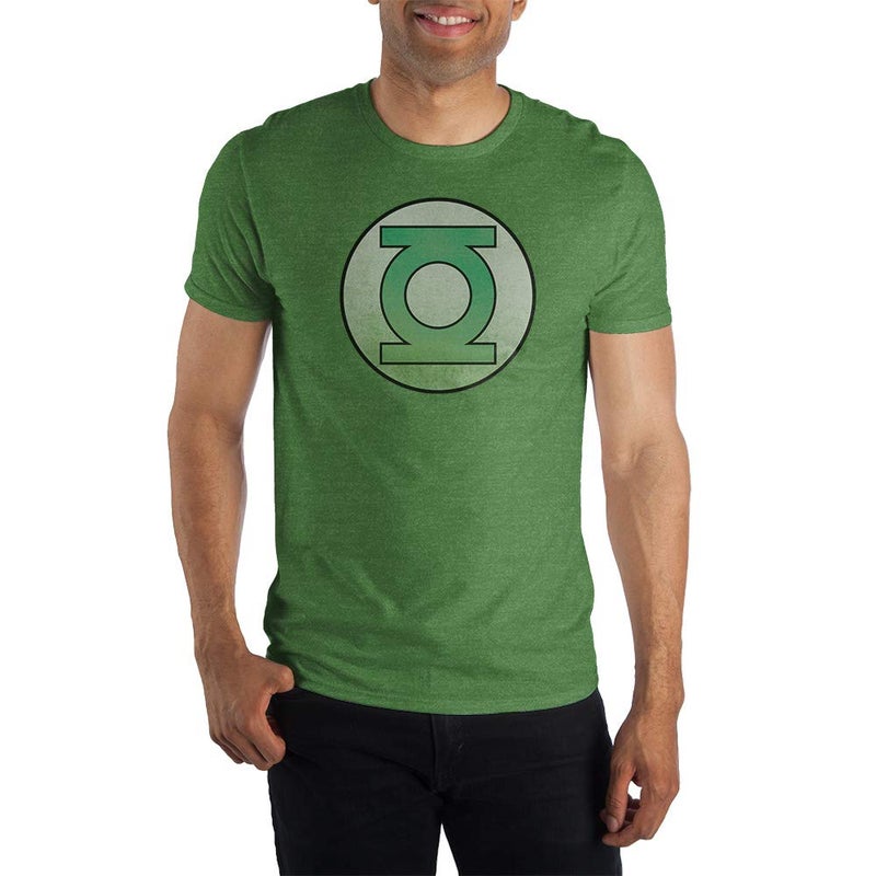DC Comics Green Lantern Men's Heather T-Shirt-X-Large - Image 5