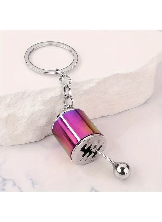 Color Car Key Pendant Six Gear Shift Fun Stylish Leisure Time Gift - Image 1
