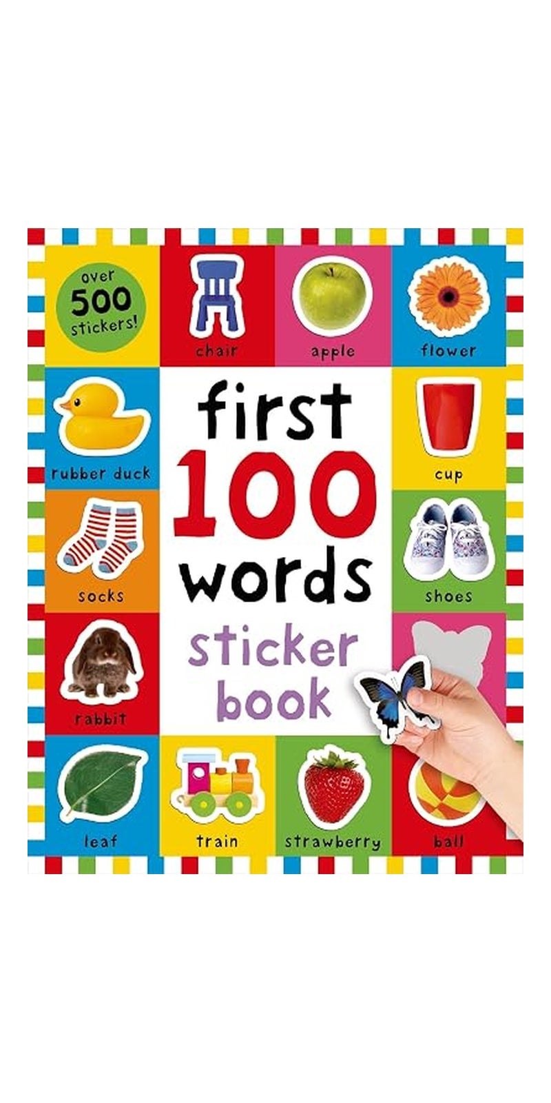 First 100 Words Sticker Book by Roger Priddy - Paperback
