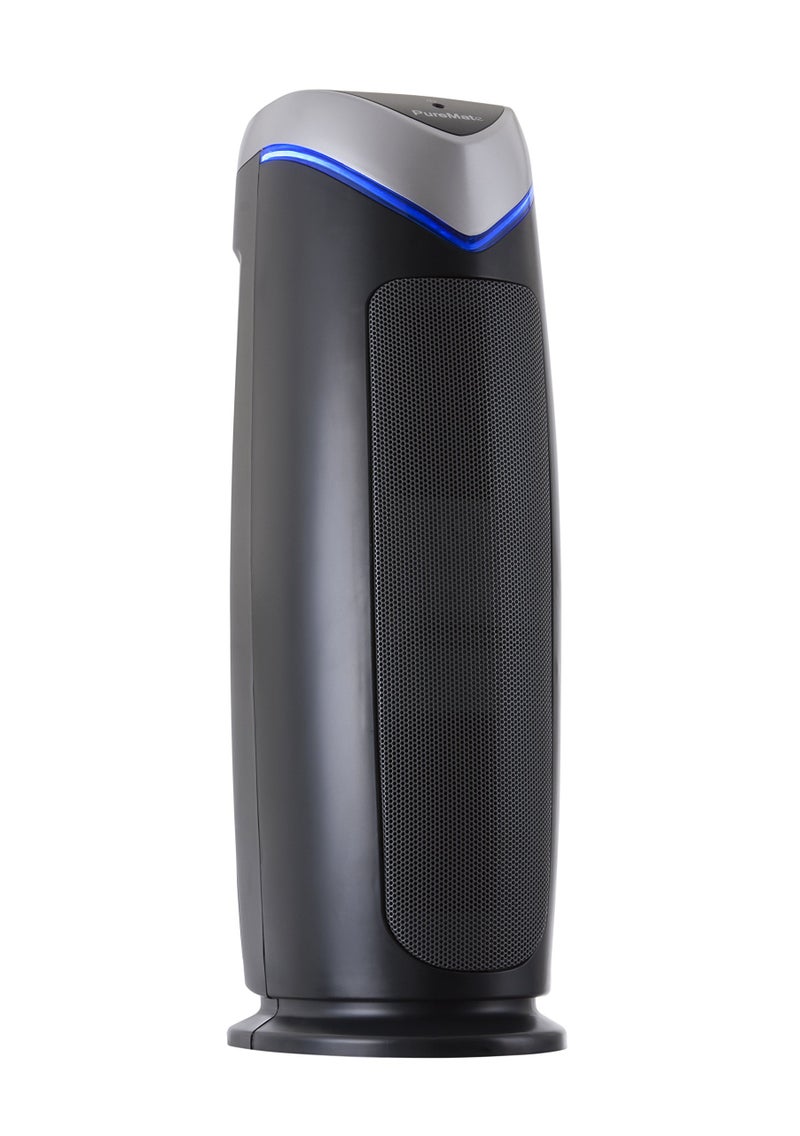 PureMate Hepa Air Purifier with Ioniser and UV lamp True Hepa  active carbon Filters Removes 9997 of Pollen Hay Fever Allergy Dust Pets  Smoke Home Air Filtration for Large Room