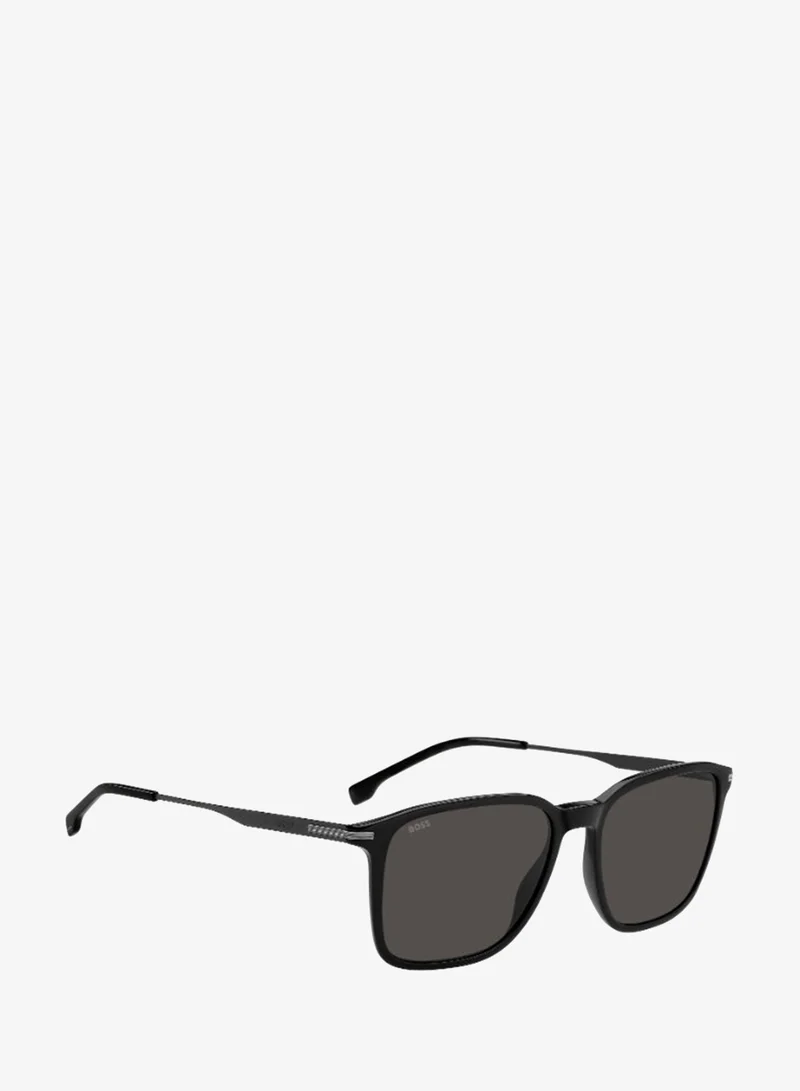 Hugo Boss HUGO BOSS BOSS 1886/S Sunglasses Black Rectangular