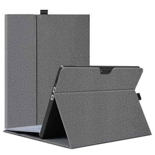 Megoo Surface Pro X Case Cover for Microsoft Surface Pro X 13" with Stylus Pen Holder Multiple Angle Adjustment Folio Stand Protective Case - Image 1
