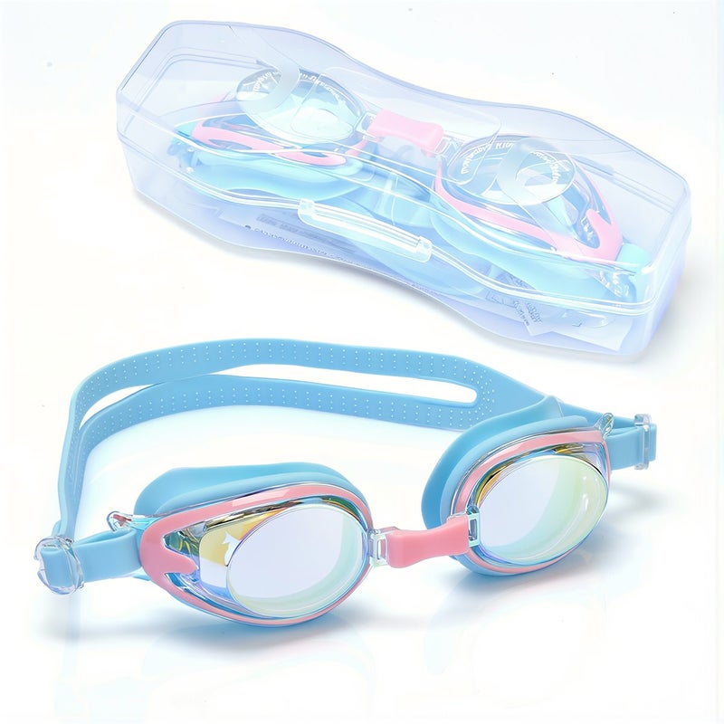 Heavy Duty Durable Kids Swim Goggles Shatter Resistant Lens No Rust No Broken - Image 1