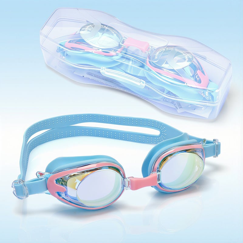 Heavy Duty Durable Kids Swim Goggles Shatter Resistant Lens No Rust No Broken - Image 4