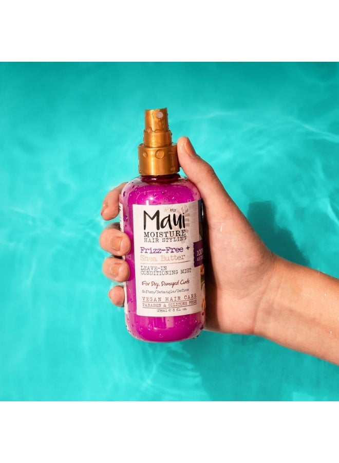 MAUI MOISTURE رذاذ مرطب للشعر المجعد من ماوي مويستشر مع زبدة الشيا، لتصفيف الشعر المجعد، بدون كحول أو بارابين أو سيليكون، 8 أونصة سائلة - Image 5