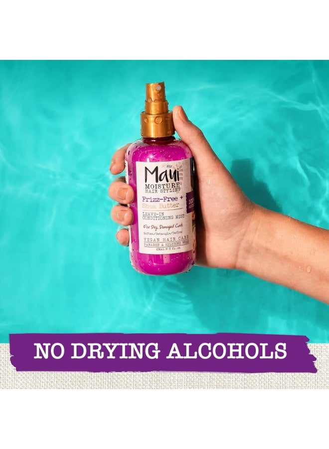 MAUI MOISTURE رذاذ مرطب للشعر المجعد من ماوي مويستشر مع زبدة الشيا، لتصفيف الشعر المجعد، بدون كحول أو بارابين أو سيليكون، 8 أونصة سائلة - Image 2