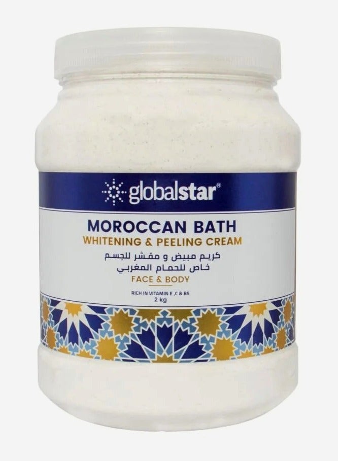 Rococcan Bath Whitening and Peeling Cream after moroccan bath 2k