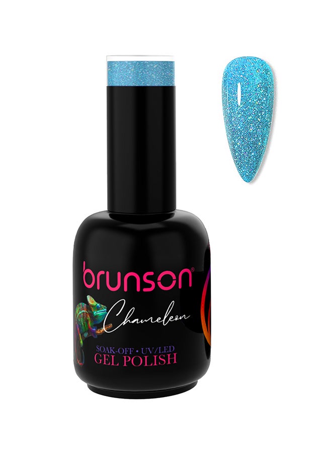 brunson طلاء أظافر جل مقاوم للتقشير يدوم طويلاً، يجف تحت مصباح UV LED، 11 مل-P60013B - Image 1