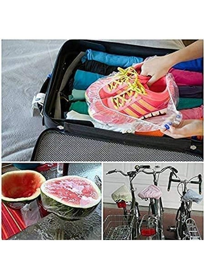 BRIKSHI Reusable Waterproof Elastic Eva Free-Size Bathroom Shower Caps For Homes Spas Salons Hair Treatment Beauty Parlors Pack Of 006 - Image 2