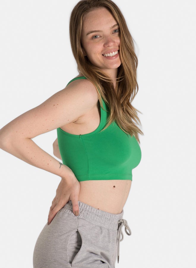Marco Bergamo CROPPED TOP WITH WIDE STRAPS  - Image 2