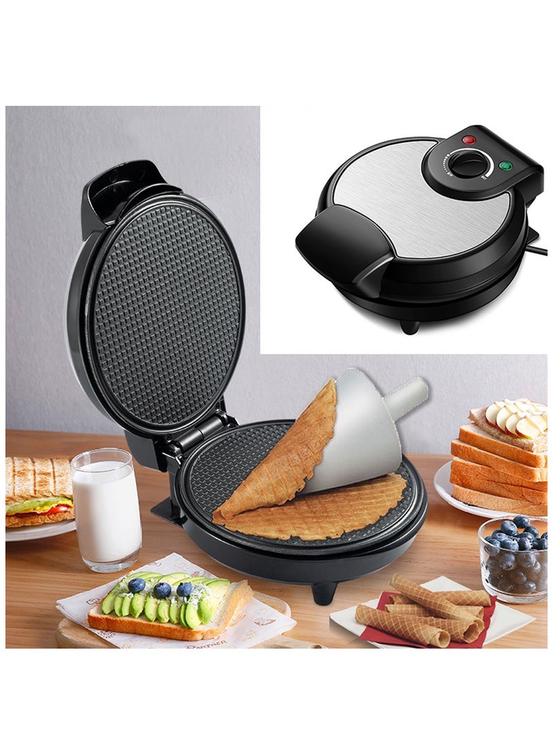 general Breakfast Egg Roll Machine Roll Machine Roll Pan Pizza Machine Household Ice Cream Crust Spring Roll Machine Sandwich Maker - Image 2