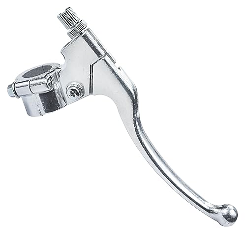 HOLATO 22mm 7/8" Left Clutch Brake Handle Lever Perch for Coleman CT200U BT200X CT100U Baja Massimo MB165 MB200 Yerf-Dog Motovox MBX10 Mini Bike CRF50 XR50 KLX110 SSR125 Pit Dirt Bike (Silver) - Image 1