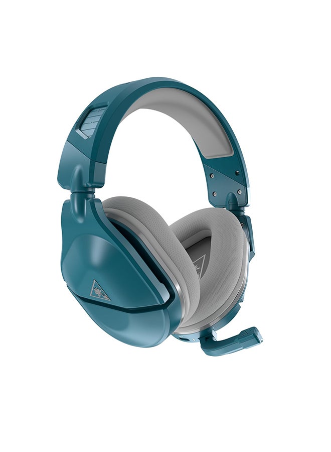 ترتل بيتش سماعة الألعاب اللاسلكية Turtle Beach Stealth 600 Gen 2 MAX متعددة المنصات لأجهزة Xbox Series X|S وXbox One وPS5 وPS4 وNintendo Switch والكمبيوتر الشخصي وMac مع بطارية تزيد عن 48 ساعة - أزرق مخضر - Image 3