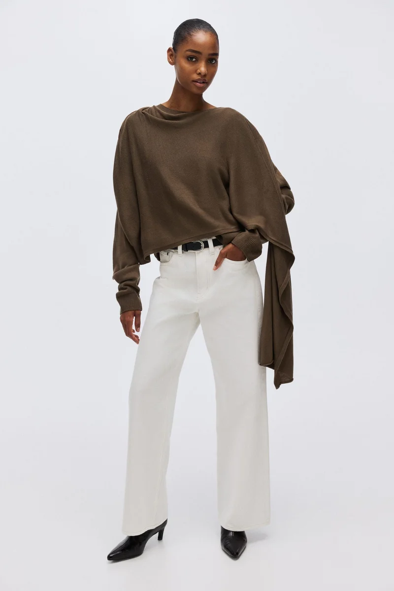 اتش اند ام كنزة بتفاصيل وشاح