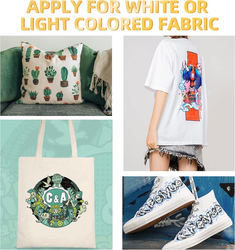 A-SUB Sublimation Paper- 150 Sheets Heat Transfer Paper 13x19 inch Compatible with Inkjet Sublimation Printer 105g - Image 3