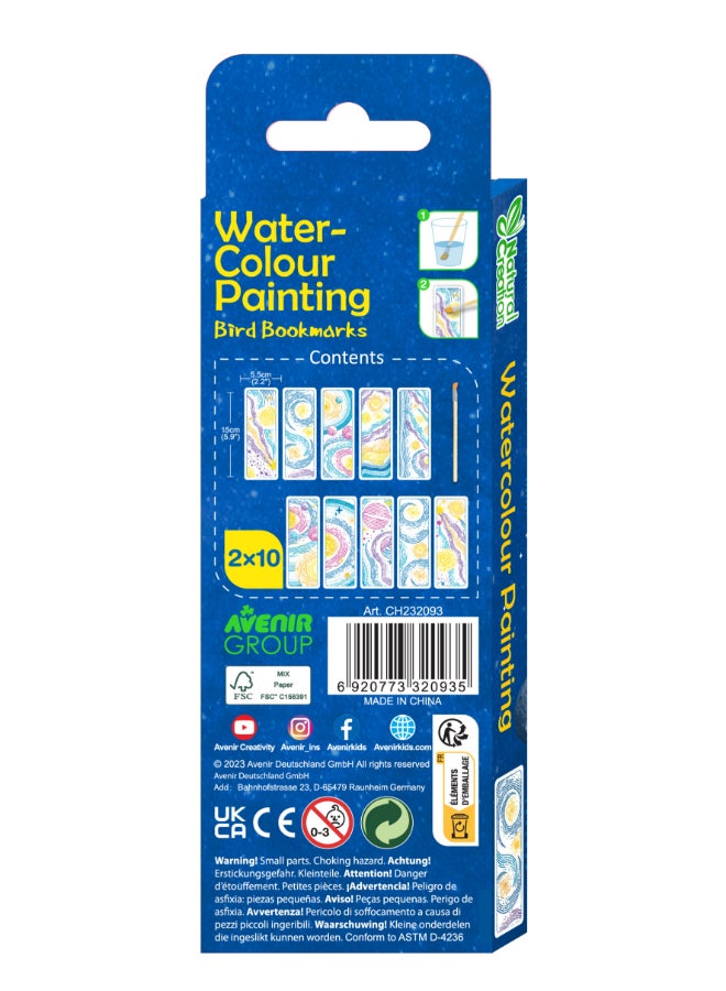 Avenir Paint by Water - Bookmarks - Space Multicolour | Paint by Water Art lets little ones discover easy, fun painting - with no mess! | Ages 3+ - Image 4