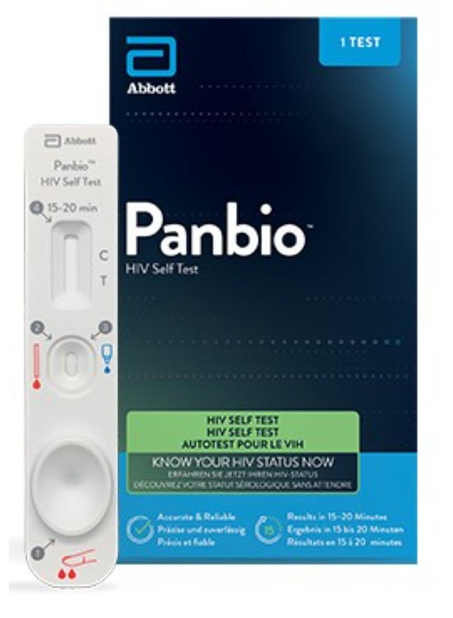 Abbott Panbio™ 15-Minute At-Home HIV 1/2 Self Test Kit – Quick, Easy & Reliable Results - Image 3