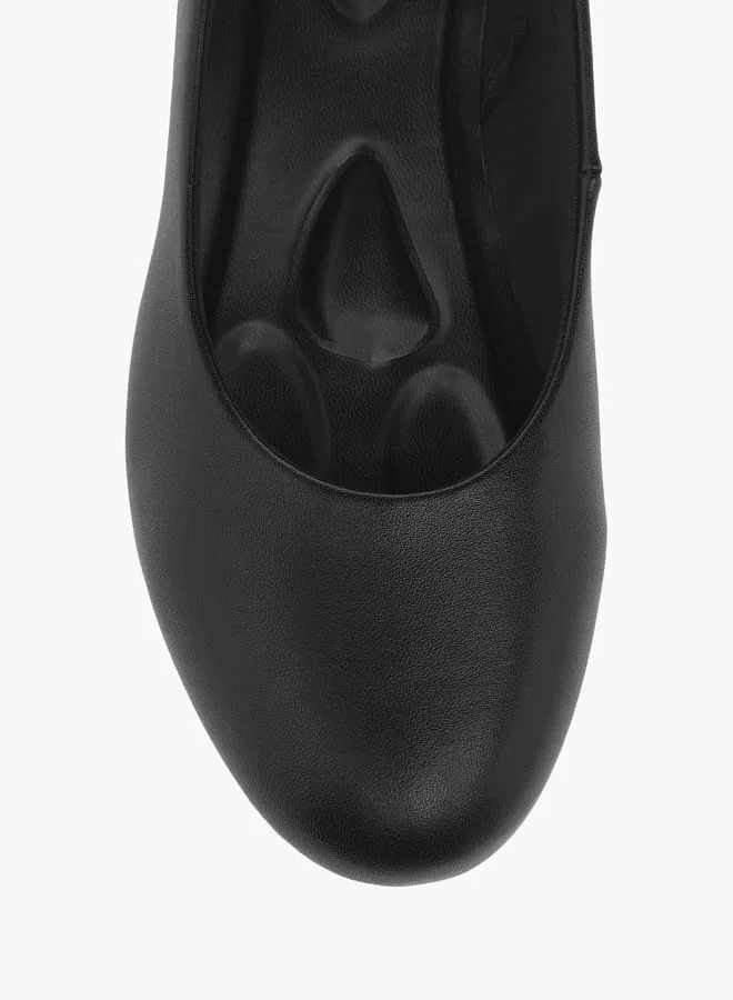 لو كونفورت Women Solid Slip-On Ballerina Shoes
