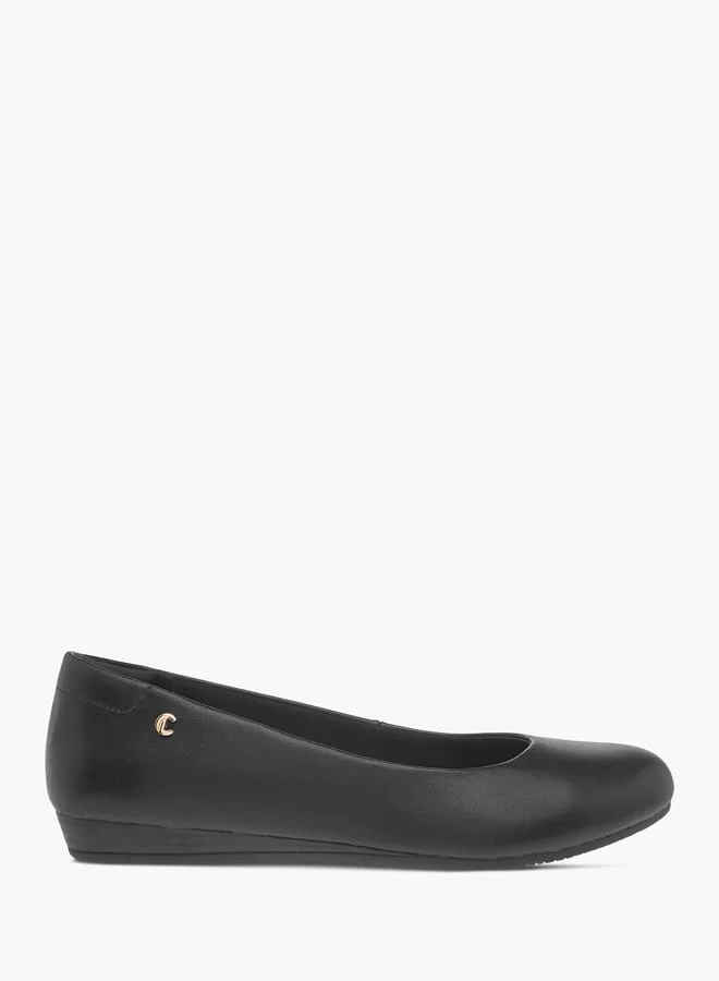 لو كونفورت Women Solid Slip-On Ballerina Shoes