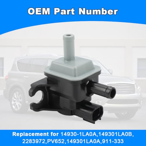VANJING Vapor Canister Purge Solenoid Valve Compatible with Nissan Armada Titan XD 20162018 Infiniti QX56 QX80 20112018 Replacement for 149301LA0A 149301LA0B 2283972 - Image 3