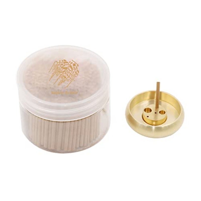 Bakhoor Cambodian Oud Incense Sticks 3mm with Copper Stick Holder A72 Max - Image 4