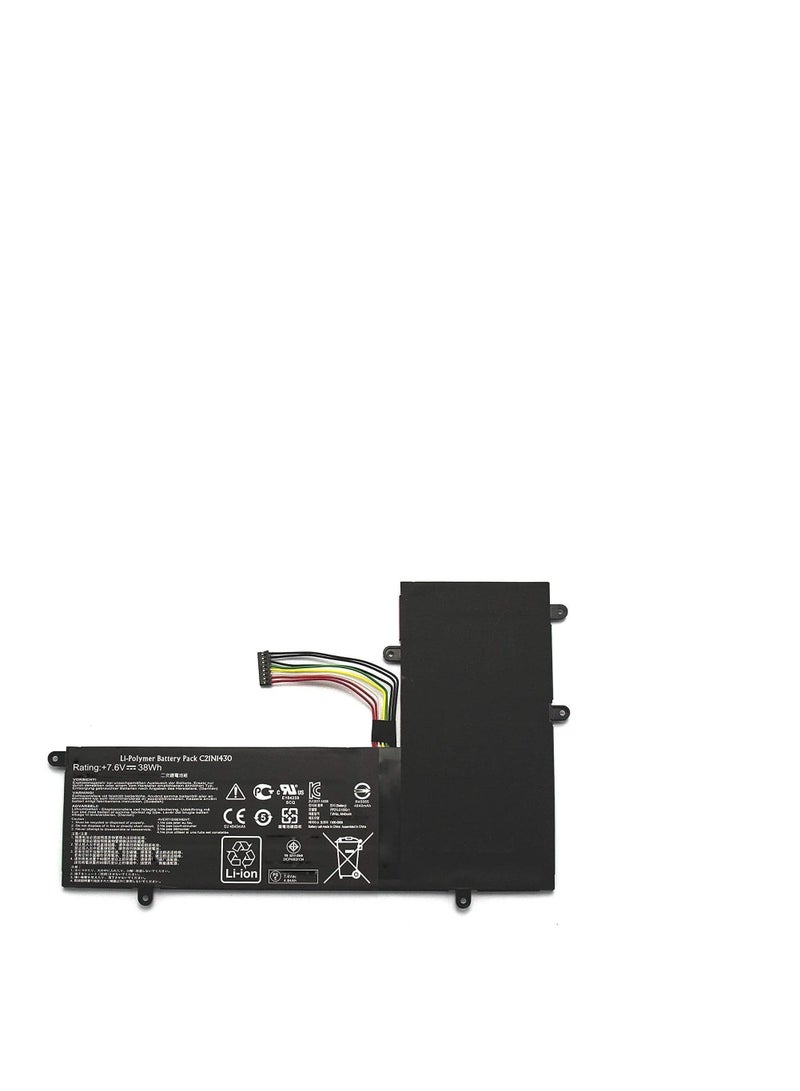 Terabyte 7.6V 38Wh 5000mAh C21N1430 Laptop Battery Compatible for Asus Chromebook C201PA C201PA5 Series Notebook C21PQC5 0B200-01470200M - Image 1