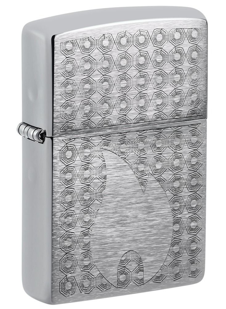 Zippo ولاعة مقاومة للرياح من Zippo AE179265 200 مصنوعة من الكروم المصقول - Image 1