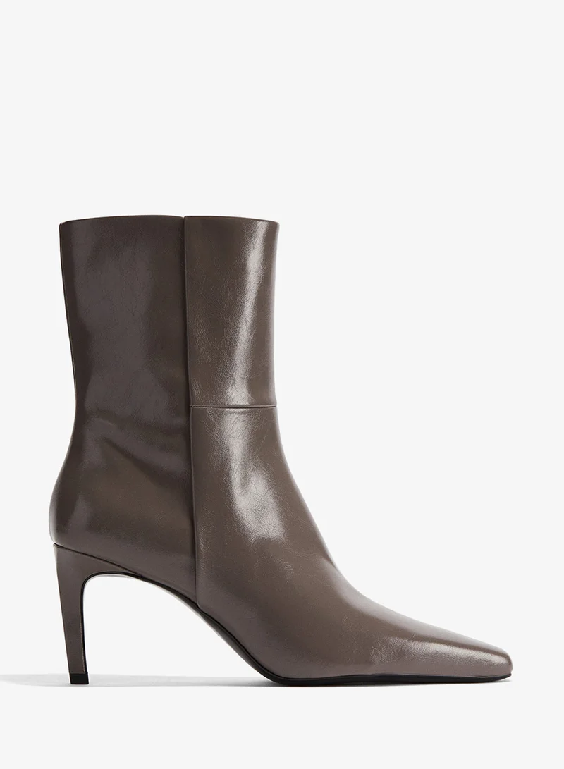H&M Heeled ankle boots