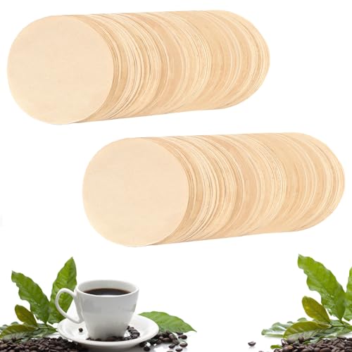 Dupiulk 800 Count Espresso Coffee Filters, 51 mm Unbleached Round Coffee Paper Filter for Espresso Machine, Disposable Coffee Filter Compatible with Espresso Coffee Maker - Image 1