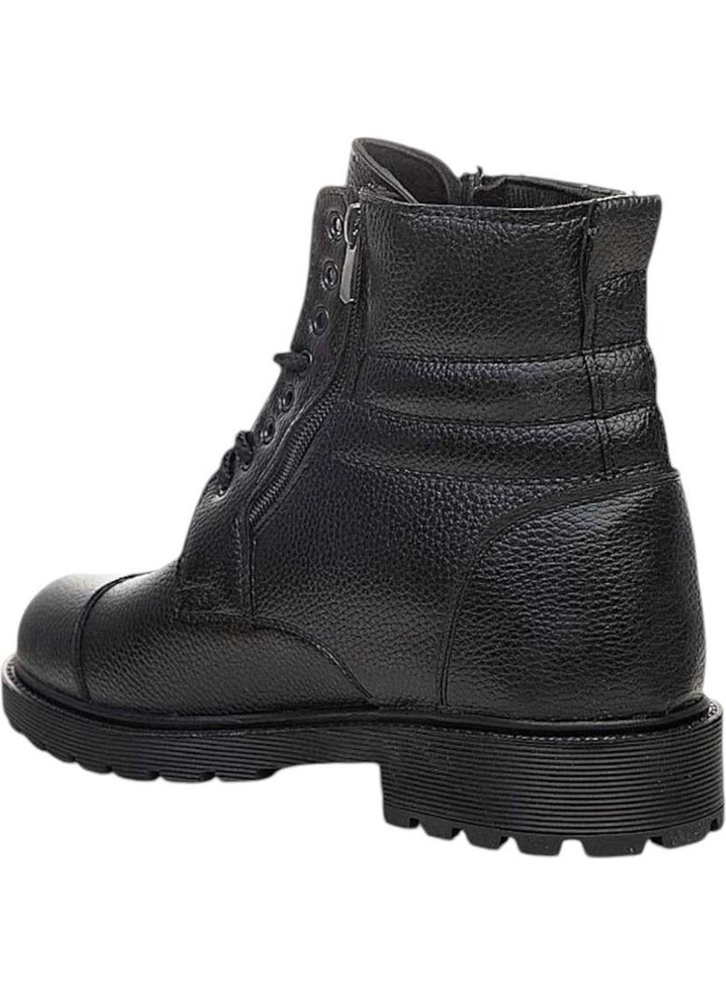 Non-Slip Sole Double Zipper Lace-Up Men's Boots Black - pzsku/ZA68B4C5726FD2E8C97BEZ/45/_/1731291251/9332e0e6-6766-4b39-bc6d-e1d09b29d0b0