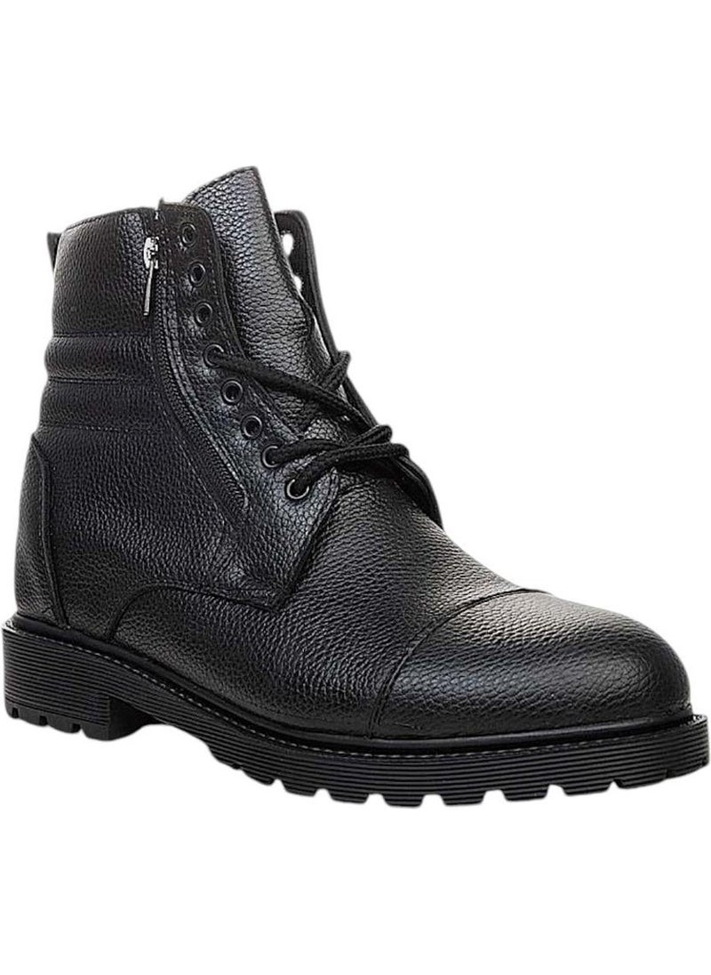 Non-Slip Sole Double Zipper Lace-Up Men's Boots Black - pzsku/ZA68B4C5726FD2E8C97BEZ/45/_/1731291259/0775c0e2-b1eb-49ec-83d0-dcd7963d9aa8