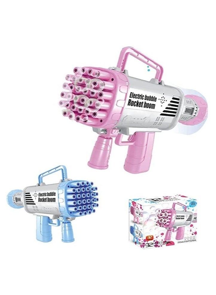 Bubble Gun  32HOLES with Charger-pink - pzsku/ZA68B52CE0D8360B59746Z/45/_/1733299437/087bc8f0-1fc1-46de-8a10-1447ae80fde6