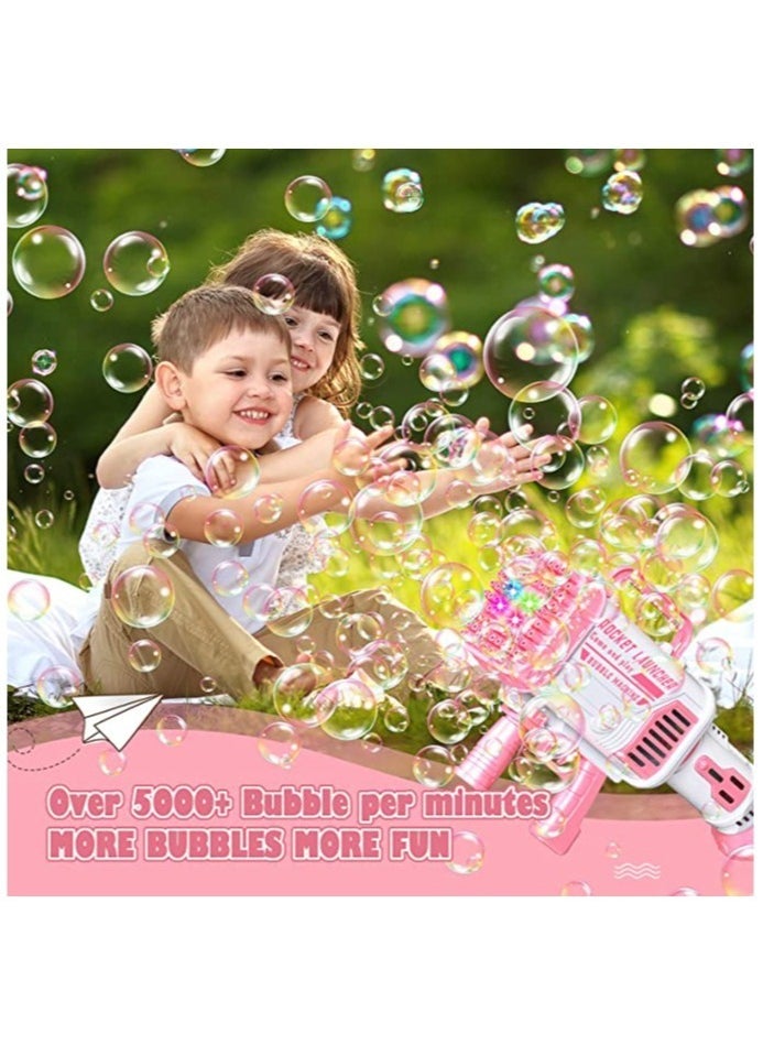 Bubble Gun  32HOLES with Charger-pink - pzsku/ZA68B52CE0D8360B59746Z/45/_/1733299459/bd535f38-afa0-44d4-be6c-b23456b66ba8