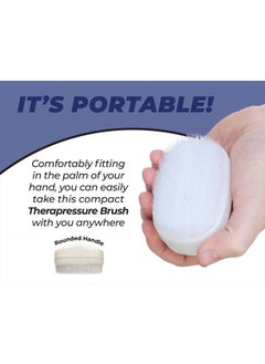 Clipper Mill Wilbarger Therapy Brush, 2 Pack – Therapressure Brush for Occupational Therapy for Sensory Brushing – Designed by Patricia Wilbarger – Use as Part of the Wilbarger Brushing Protocol  - Image 5