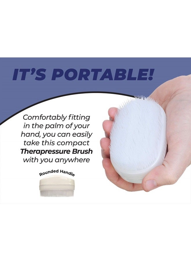 Clipper Mill Wilbarger Therapy Brush, 2 Pack – Therapressure Brush for Occupational Therapy for Sensory Brushing – Designed by Patricia Wilbarger – Use as Part of the Wilbarger Brushing Protocol - Image 5